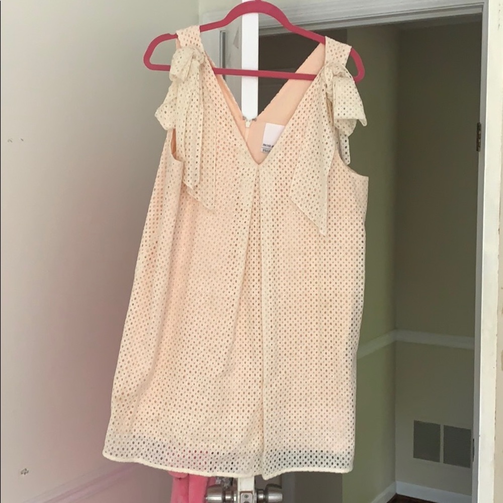 Prose and Poetry cream dress